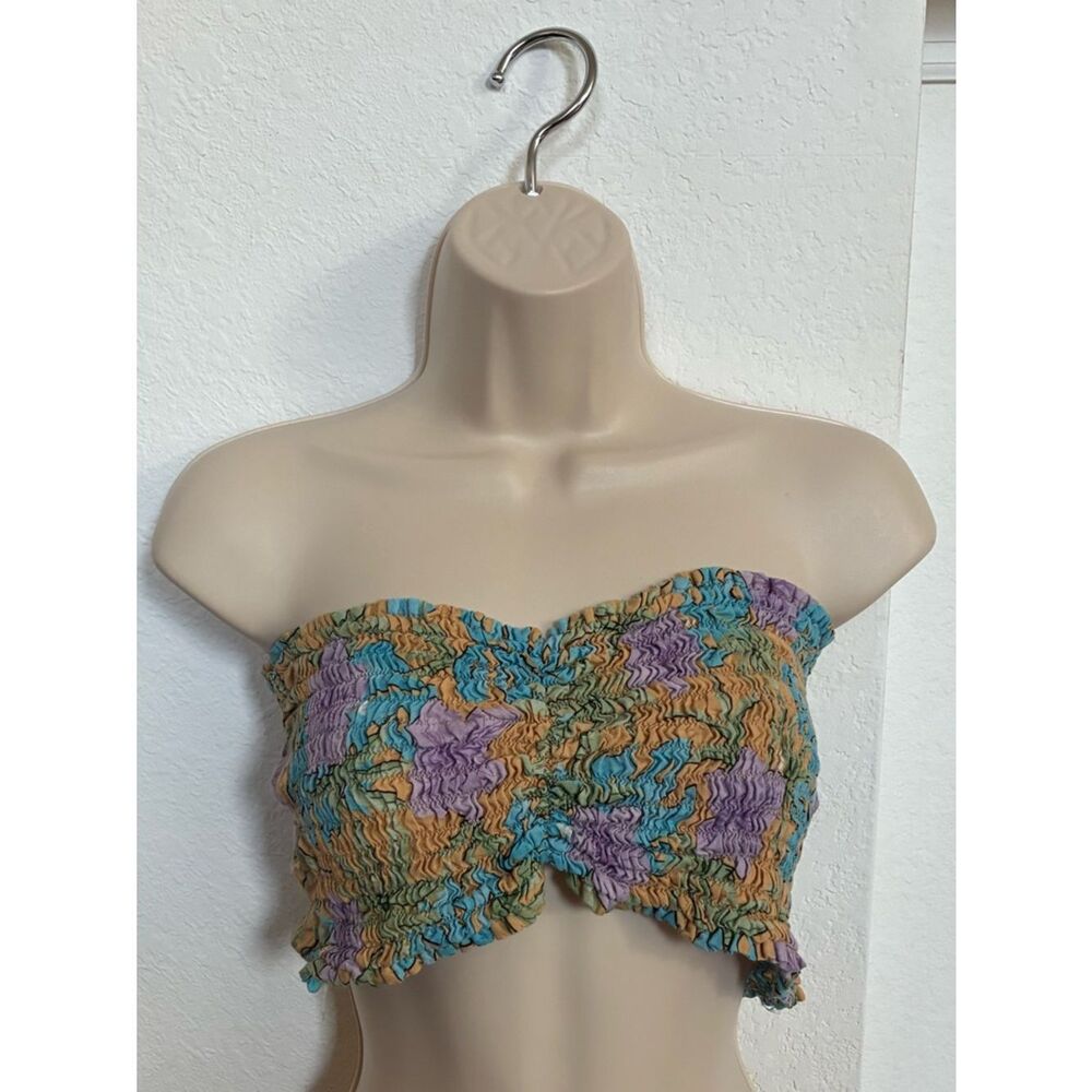 Vintage Island Planet Miami Beach Tube Top